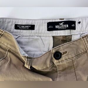 Hollister khaki shorts, Epic Flex Flat Front Short 9”